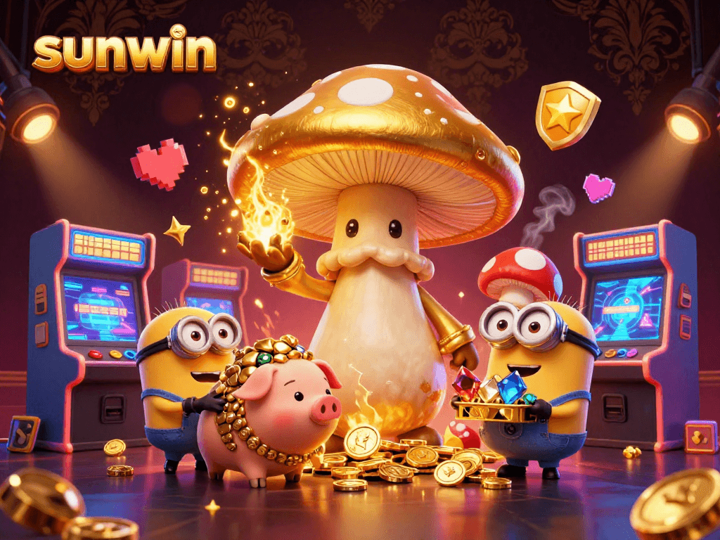 Experience thrilling gameplay with sunwin's cartoon wizard turning treasures to gold amidst dynamic gaming elements