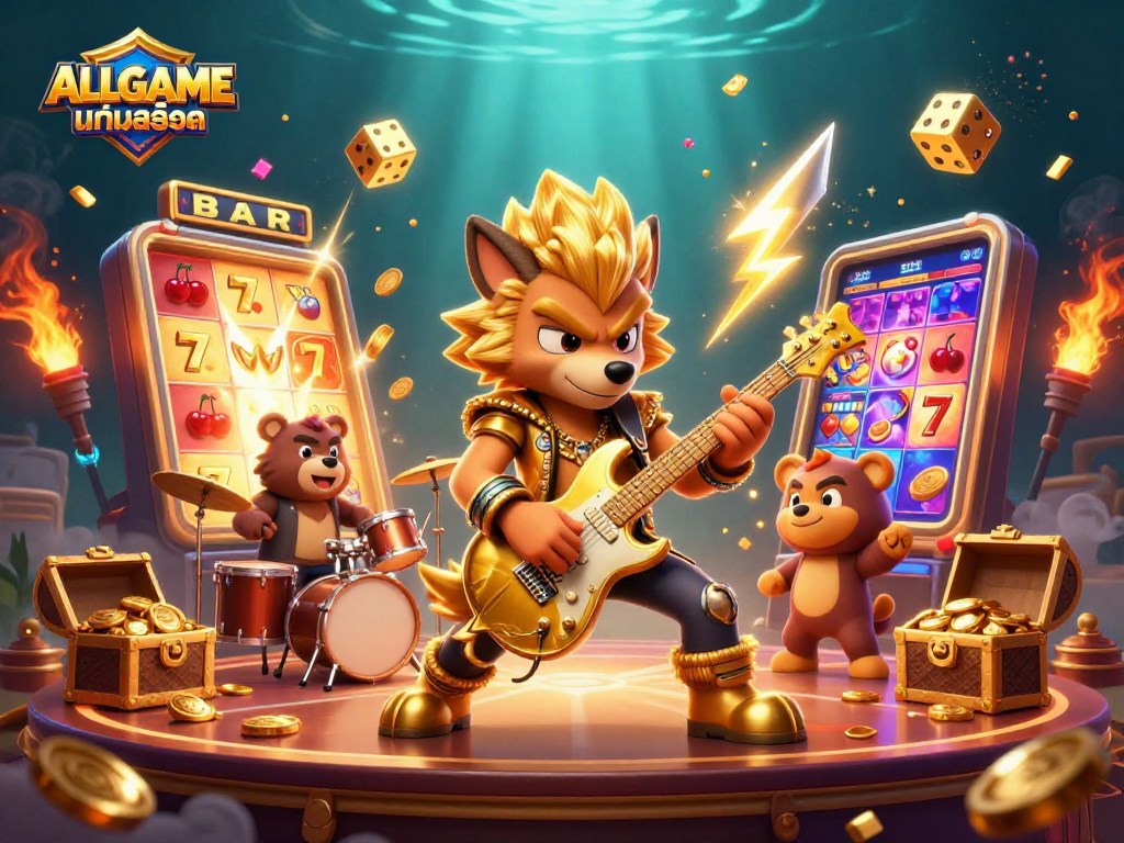 เล่น ALLGAME เกมสล็อตที่มีสัญลักษณ์โชคดีและรางวัลมากมายบนเวทีคาสิโน