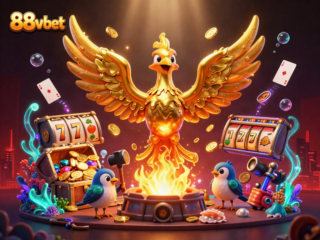 Play with excitement at 88vbet by exploring slots with golden phoenix elements.