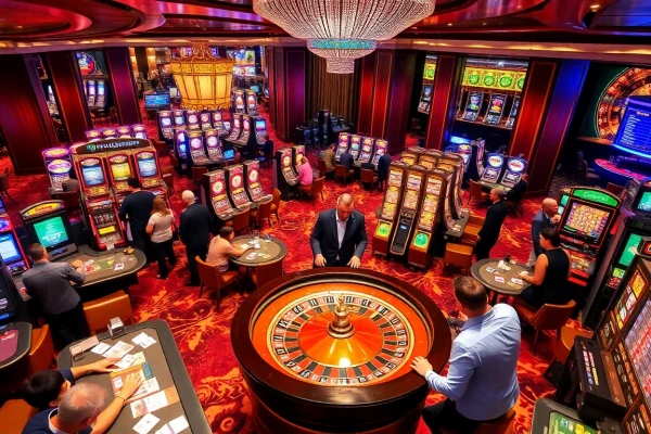 Experience the excitement of tg88 with vibrant casino games, slot machines, and an inviting atmosphere.