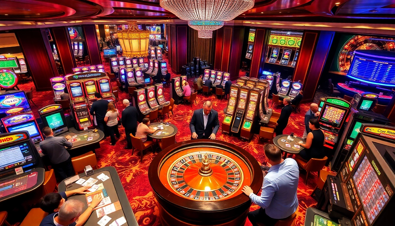 Experience the excitement of tg88 with vibrant casino games, slot machines, and an inviting atmosphere.