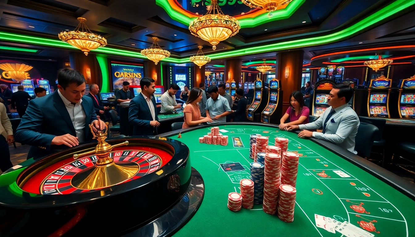 Exciting action at PS99 thể thao with professional dealers and lively betting activities.