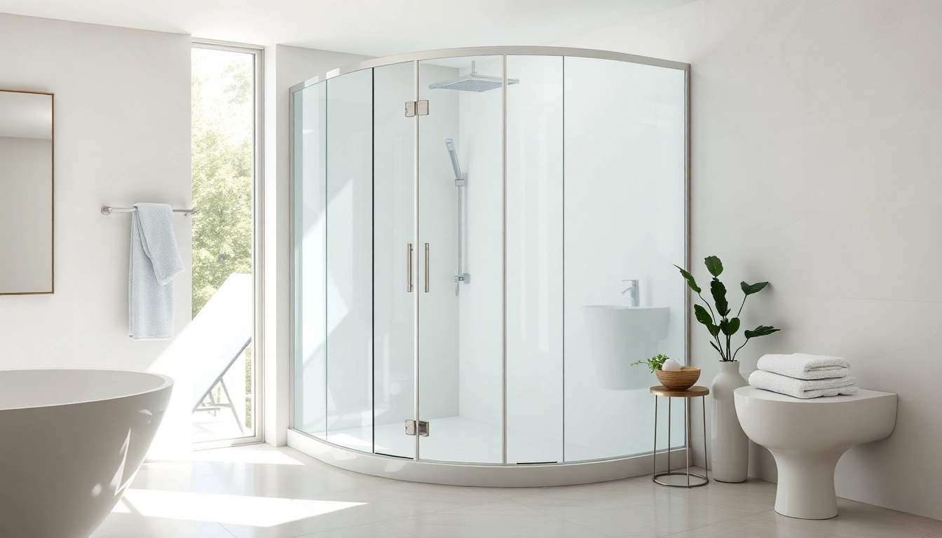 Genießen Sie die elegante sonni Duschkabine 100x100 in einem luxuriösen Badezimmer-Design.