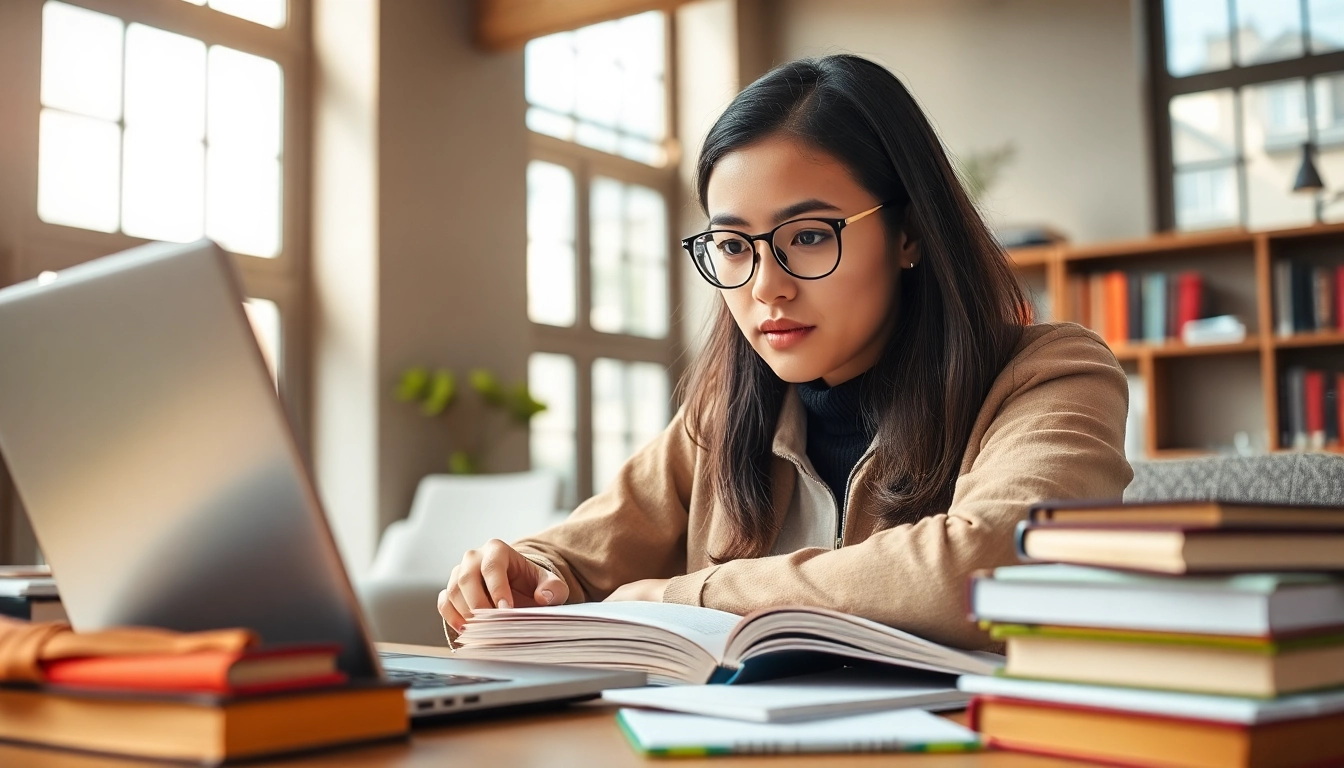 Pay someone to take TOEFL with a student-focused study setup emphasizing concentration.