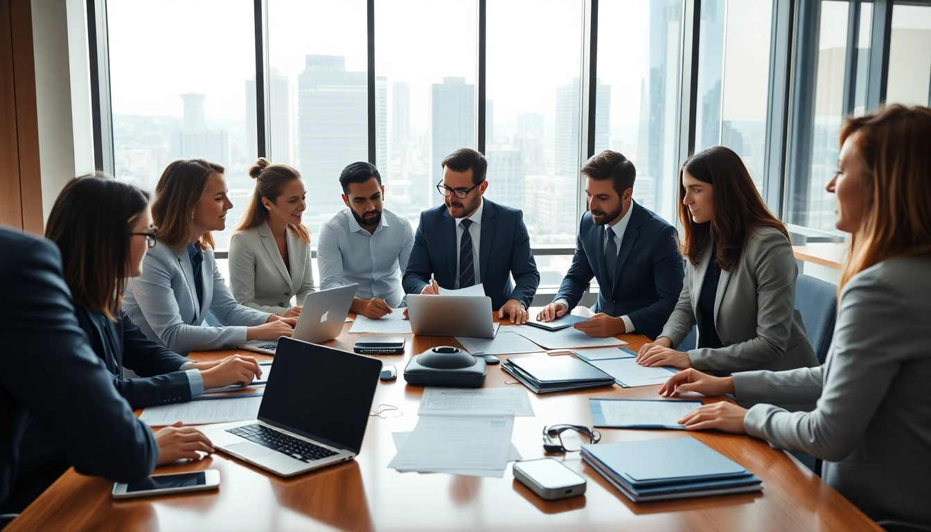Engaging discussion on Contract Management during a business meeting with collaborative professionals.