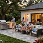 Paver companies near me creating stunning outdoor living spaces with elegant paver patios.