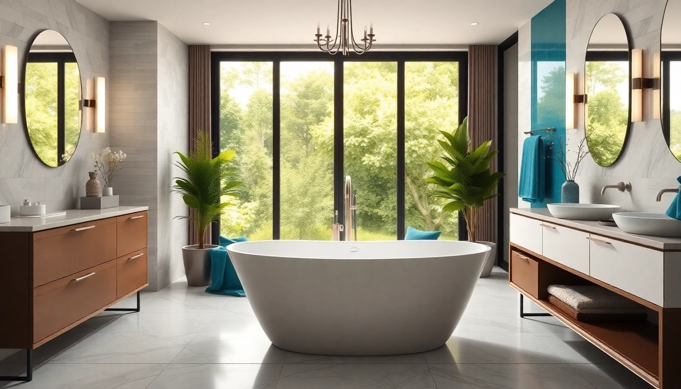 Elevate your space with stunning bathroom remodelling featuring modern designs and elegant fixtures.