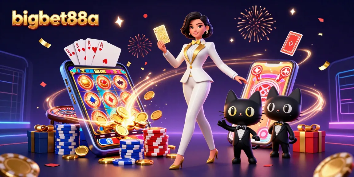 Experience bigbet88a's exciting features with glamorous characters and dynamic gaming elements.