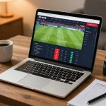 Socolive online sports betting scenario showcasing live matches, betting odds, and strategy notes.