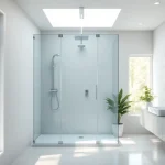 Genießen Sie die stilvolle sonni Duschkabine in einem modernen Badezimmer mit elegantem Design.