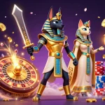 Experience thrilling wins at QS88 with vibrant 3D casino characters amidst dazzling gaming elements.