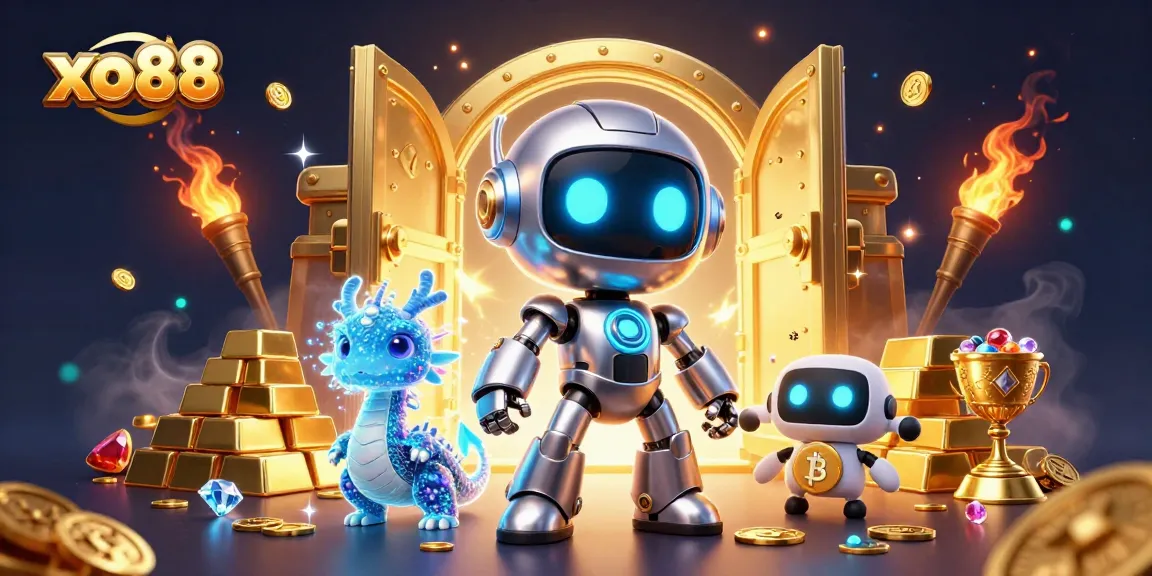 Experience the excitement of xo88 with high-stakes gaming and vibrant digital assets in a captivating scene.