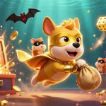 Experience the thrill of Gem88 com with a 3D superhero dog amid bursting jackpots and exciting casino gaming elements.