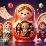 Experience the thrill at sunwin chính chủ with colorful lottery balls, exciting game elements, and vibrant casino ambiance.